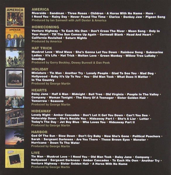USED 8CD - America – The Warner Bros. Years 1971-1977