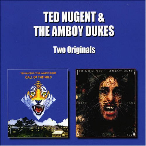 USED CD - Ted Nugent & The Amboy Dukes – Call Of The Wild / Tooth, Fang & Claw