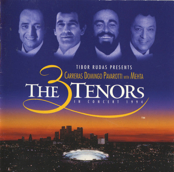 USED CD - Carreras - Domingo - Pavarotti With Mehta – The 3 Tenors In Concert 1994
