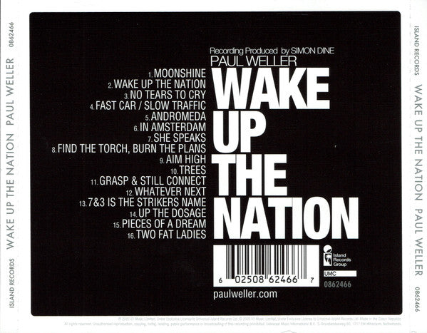 USED CD - Paul Weller – Wake Up The Nation