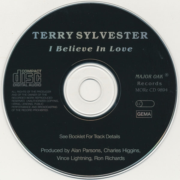 USED CD - Terry Sylvester – I Believe In Love
