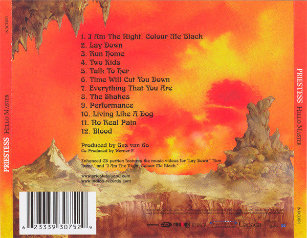 USED CD - Priestess – Hello Master