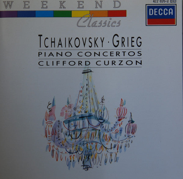 USED CD - Tchaikovsky, Grieg, Clifford Curzon – Piano Concertos