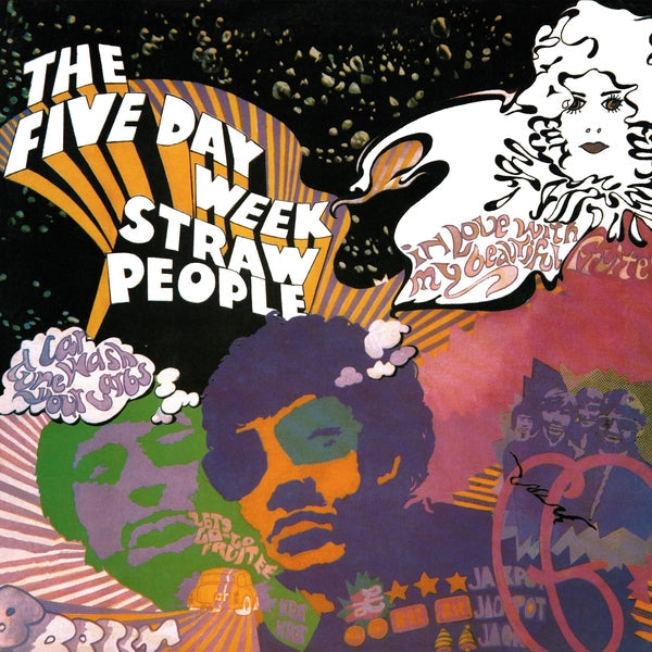 THE FIVE DAY WEEK STRAW PEOPLE - Five Day Week Straw People (180g Straw COLOR VINYL LP | NEW
