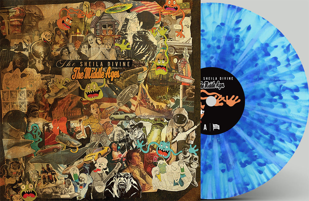 The Sheila Divine - (PRESALE 7/10/26) The Middle Ages (IEX CLEAR BLUE SMOKE VINYL) | Mint (M) Mint (M)