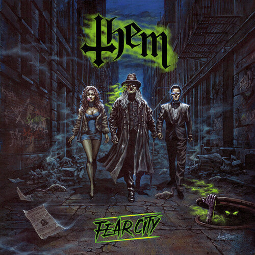 Them - Fear City (Green/Black Splatter VINYL LP Steamhammer SPV 245981 LP) | NEW