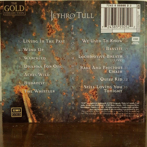 USED CD - Jethro Tull – Through The Years
