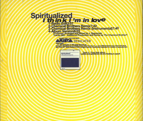 USED CDEP- Spiritualized – I Think I'm In Love