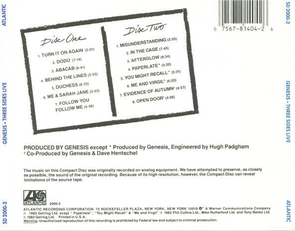 USED 2CD - Genesis – Selling England By The Pound