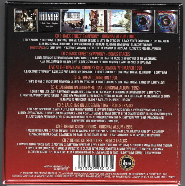 USED 7CD - Thunder – The Complete EMI Recordings 1989-1995