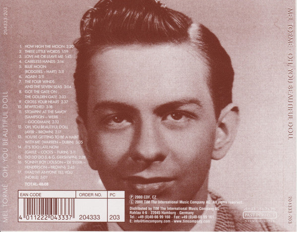 USED CD - Mel Tormé – Oh, You Beautiful Doll