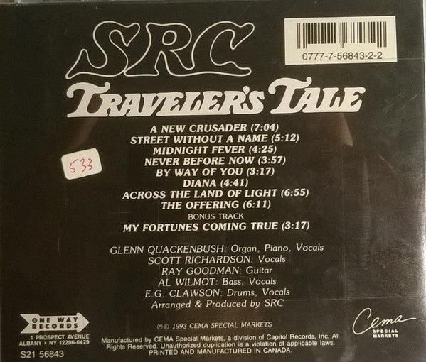 USED CD - SRC – Traveler's Tale