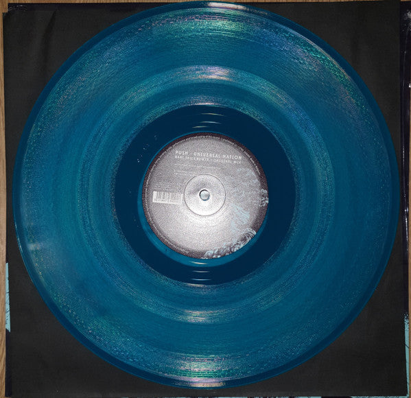 PUSH - Universal Nation (Bart Skils Remix + Original Mix)(TRANSLUCENT BLUE VINYL) | Mint (M) Mint (M)