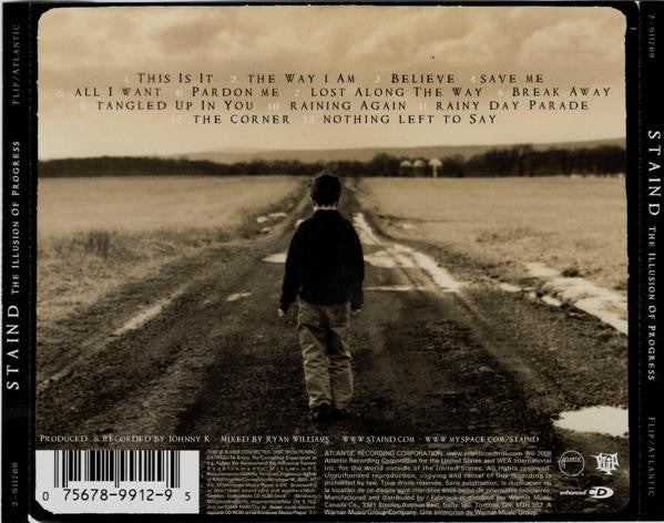 USED CD - Staind – The Illusion Of Progress
