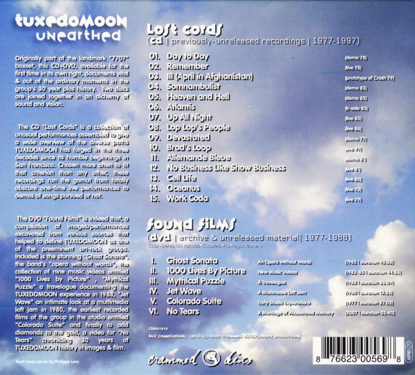 USED CD/DVD - Tuxedomoon – Unearthed (Lost Cords + Found Films)