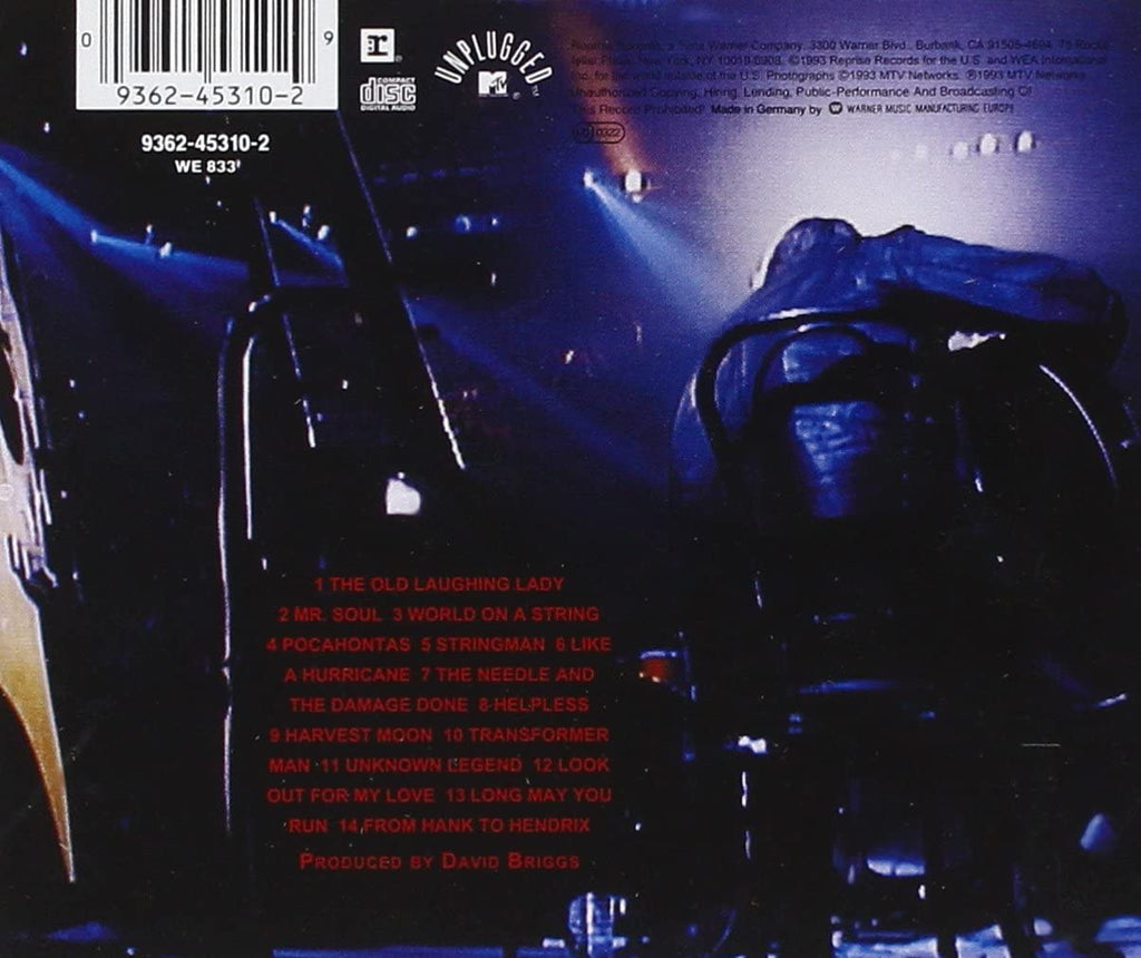 USED CD - Neil Young ‎– Unplugged