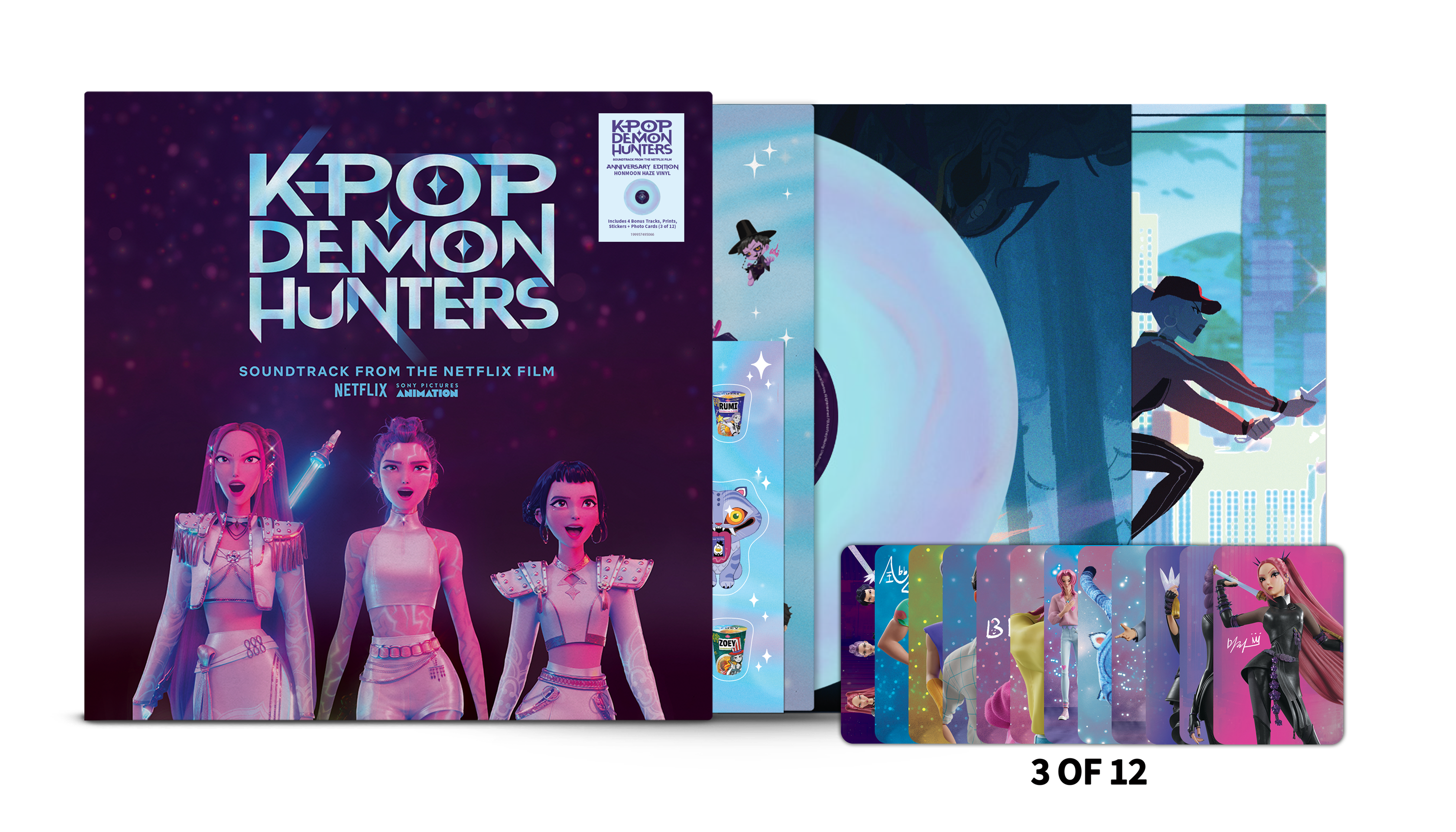 Various Artists - (PRESALE 6/19/26) Kpop Demon Hunters (STICKER COLORED VINYL) | Mint (M) Mint (M)