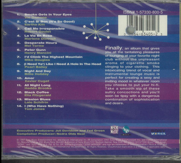 Various – Lounging At The Nick At NiteClub - USED CD