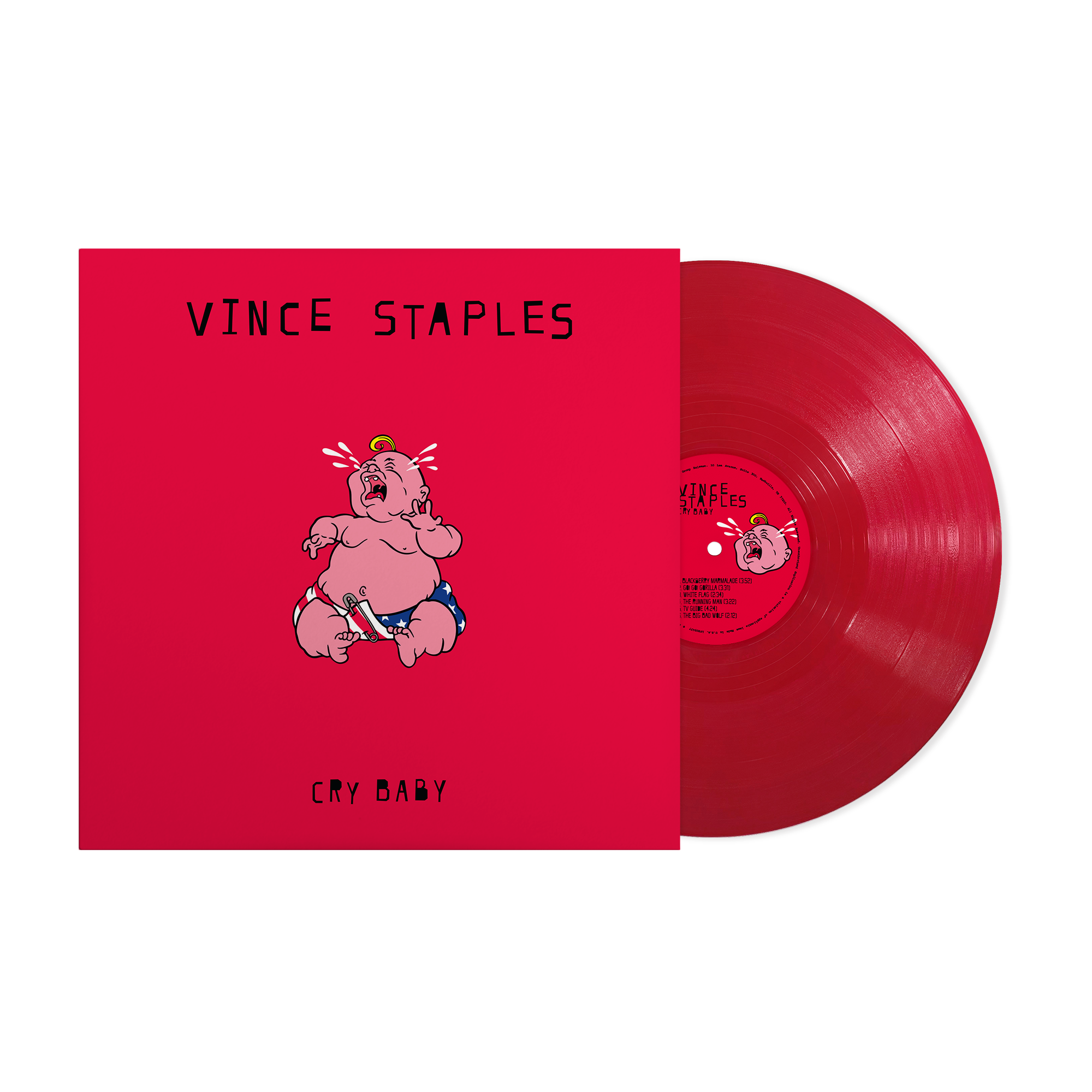 Vince Staples - Cry Baby (IEX RED VINYL LP) | NEW