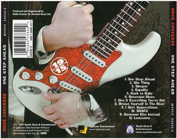 USED CD - Vince Converse – One Step Ahead