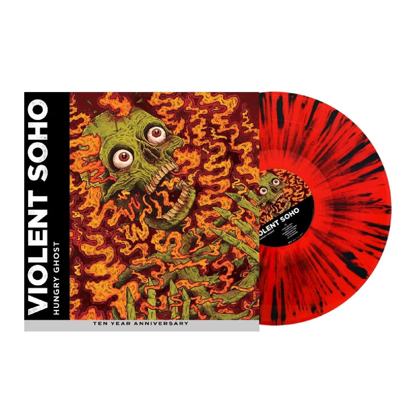 Violent Soho - Hungry Ghost (10 Year Anniversary Edition)(Yellow With Orange & Red Splatter Vinyl) | NEW