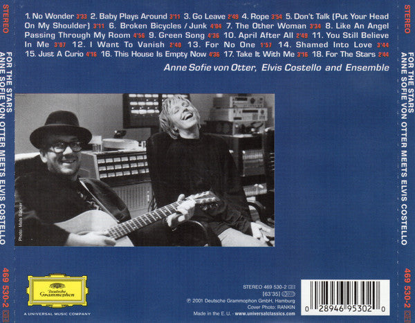 USED CD - Anne Sofie Von Otter Meets Elvis Costello – For The Stars