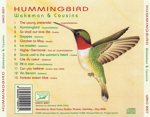 USED CD - Wakeman & Cousins – Hummingbird