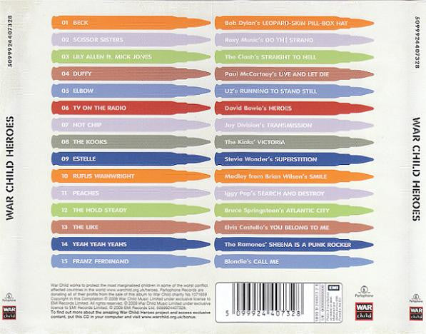 USED CD - Various – War Child Heroes