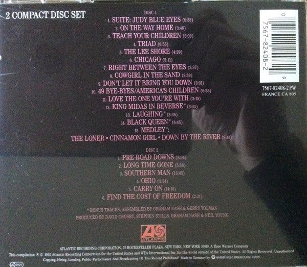 USED 2CD - Crosby, Stills, Nash & Young – 4 Way Street