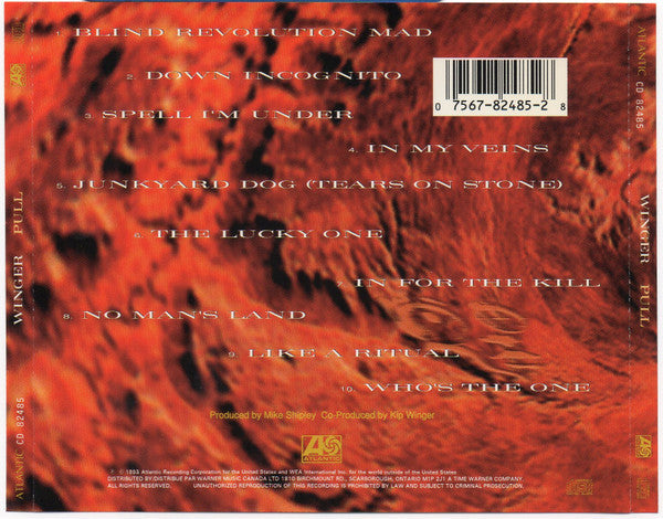 USED CD - Winger – Pull