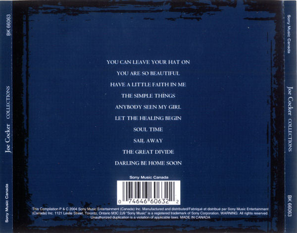 USED CD - Joe Cocker – Collections