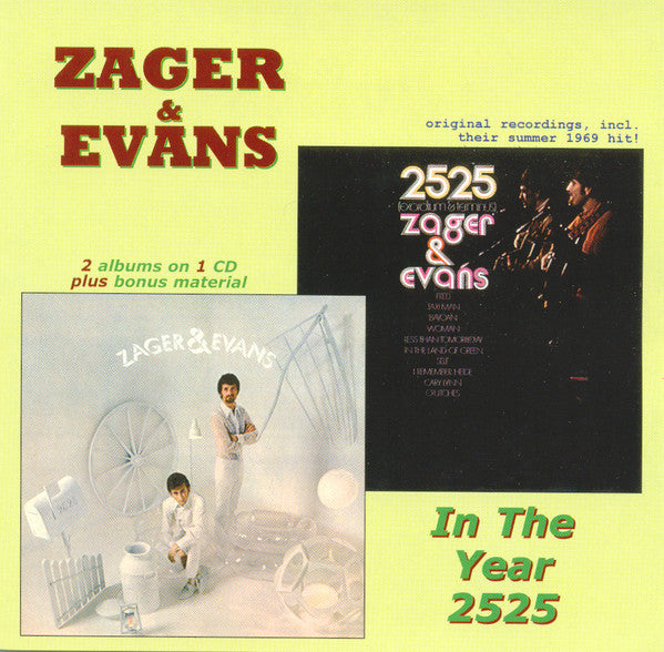 USED CD - Zager & Evans – In The Year 2525