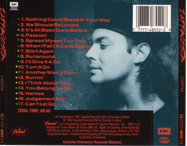 USED CD - Zappacosta – Over 60 Minutes With...