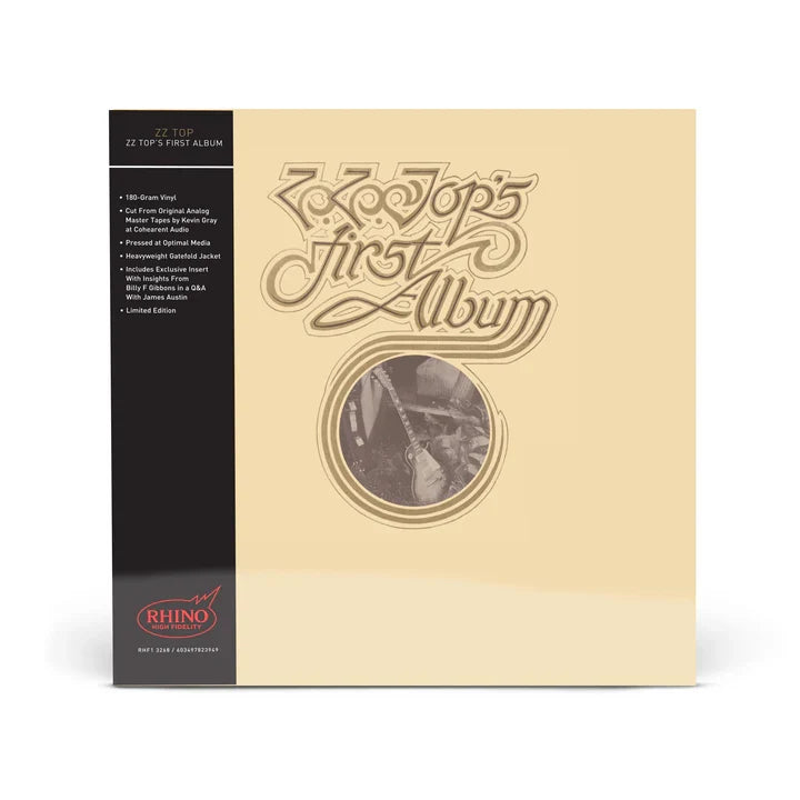 LP - ZZ Top - ZZ Top's First Album (Rhino High Fidelity)